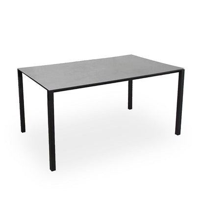 Allred Collaborative - Cane-line - Pure Small Dining Table Base - Rectangular - Pure Small Dining Table Base - Rectangular - 5080AI