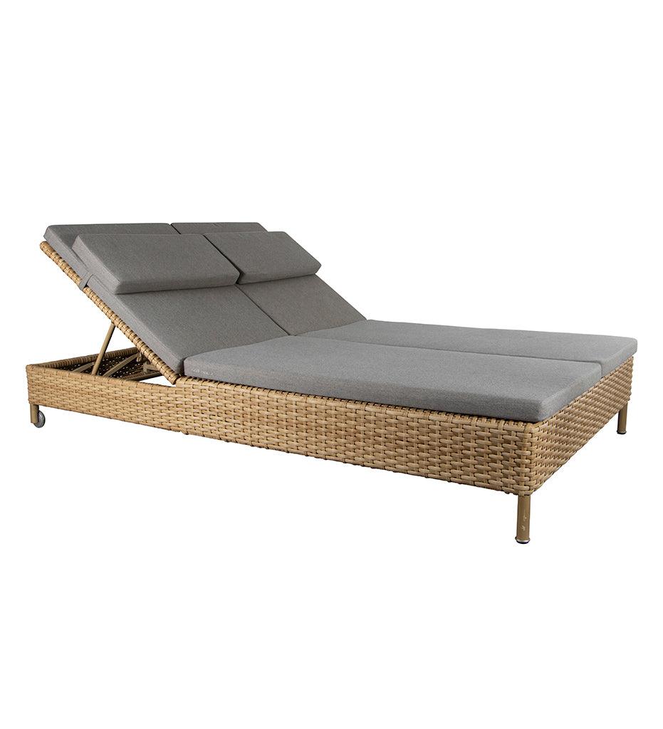 Allred Collaborative - Cane-line - Rest Double Sunbed - Rest Double Sunbed - 8511FU