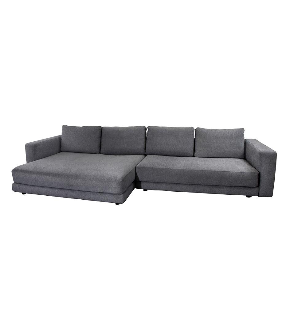 Allred Collaborative - Cane-line - Scale 2-Seater Sofa w/ Double Daybed & Armrests - Scale 2-Seater Sofa w/ Double Daybed & Armrests - SCALE 2.3003