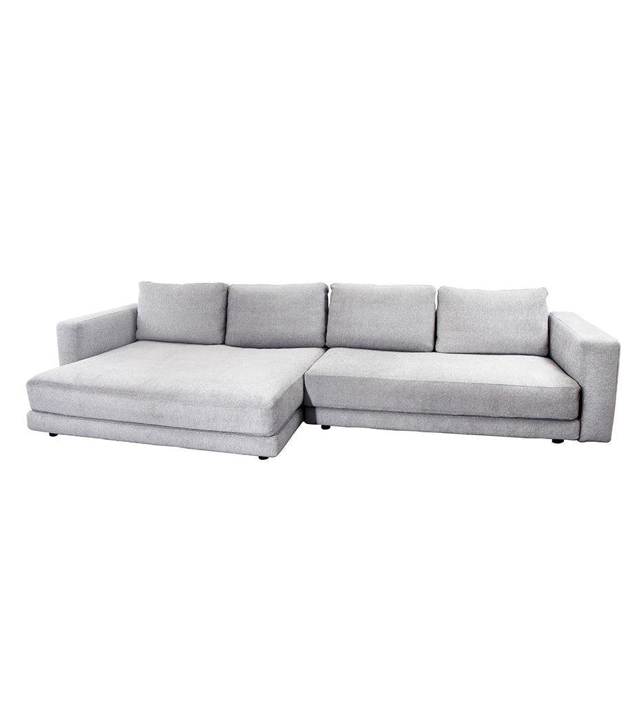 Allred Collaborative - Cane-line - Scale 2-Seater Sofa w/ Double Daybed & Armrests - Scale 2-Seater Sofa w/ Double Daybed & Armrests - SCALE 2.3013