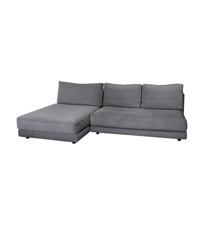 Allred Collaborative - Cane-line - Scale 2-seater Sofa w/ Single Daybed - Left Facing - Scale 2-seater Sofa w/ Single Daybed - Left Facing - SCALE 4-3003