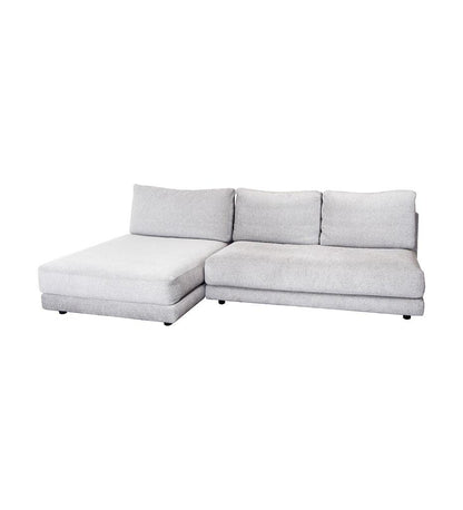 Allred Collaborative - Cane-line - Scale 2-seater Sofa w/ Single Daybed - Left Facing - Scale 2-seater Sofa w/ Single Daybed - Left Facing - SCALE 4-3013