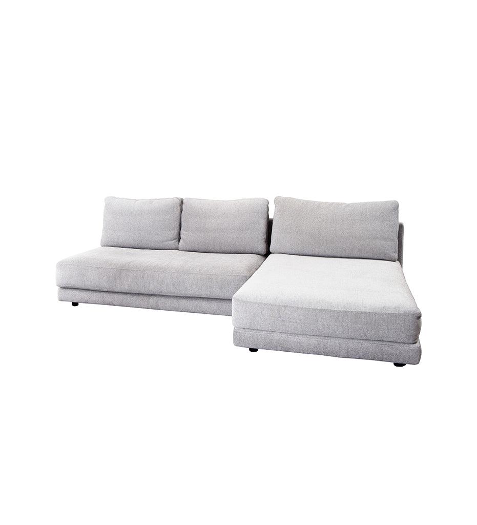 Allred Collaborative - Cane-line - Scale 2-seater Sofa w/ Single Daybed - Right Facing - Scale 2-seater Sofa w/ Single Daybed - Right Facing - SCALE 4.1-3013