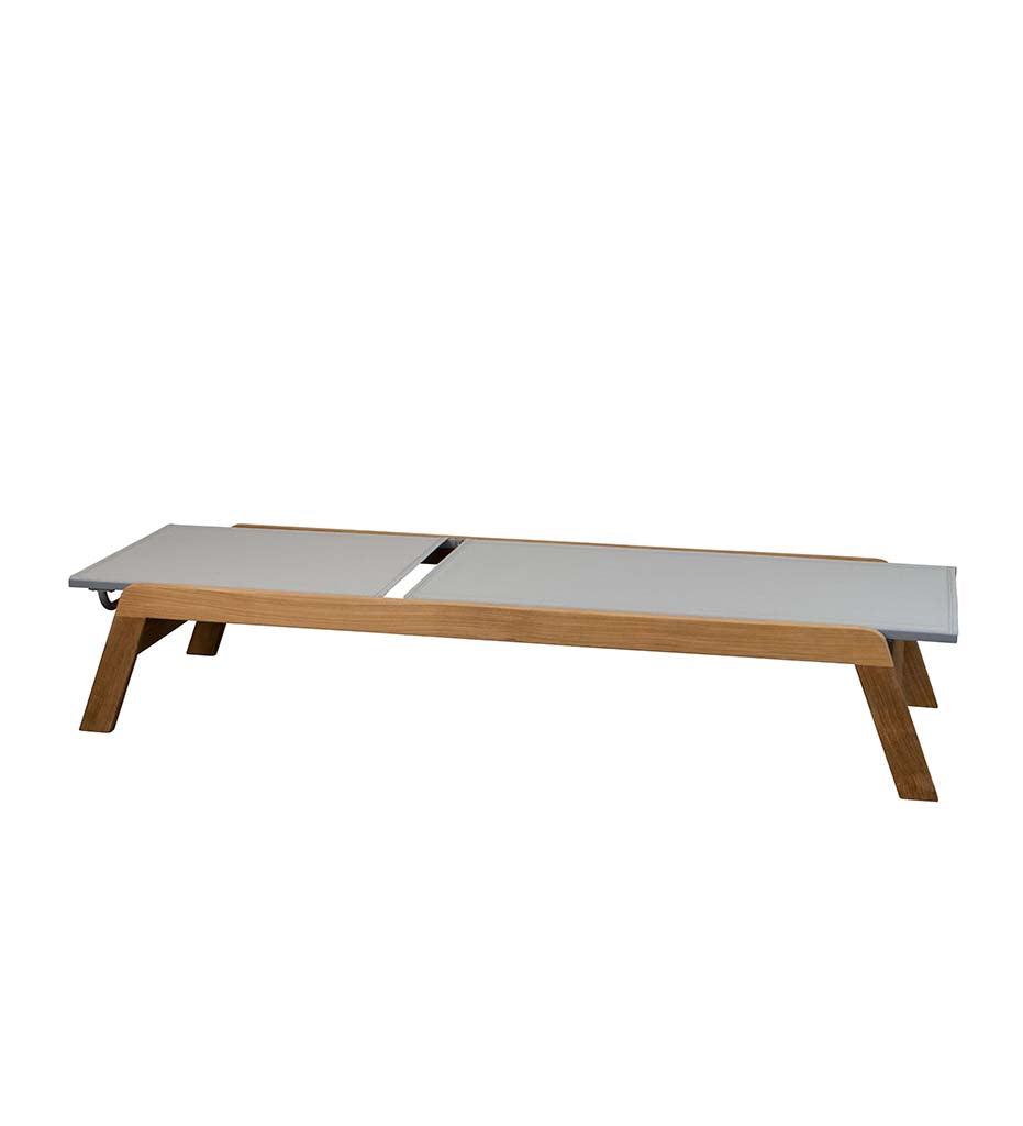 Allred Collaborative - Cane-line - Siesta Sunbed - Teak - Siesta Sunbed - Teak - 5519T