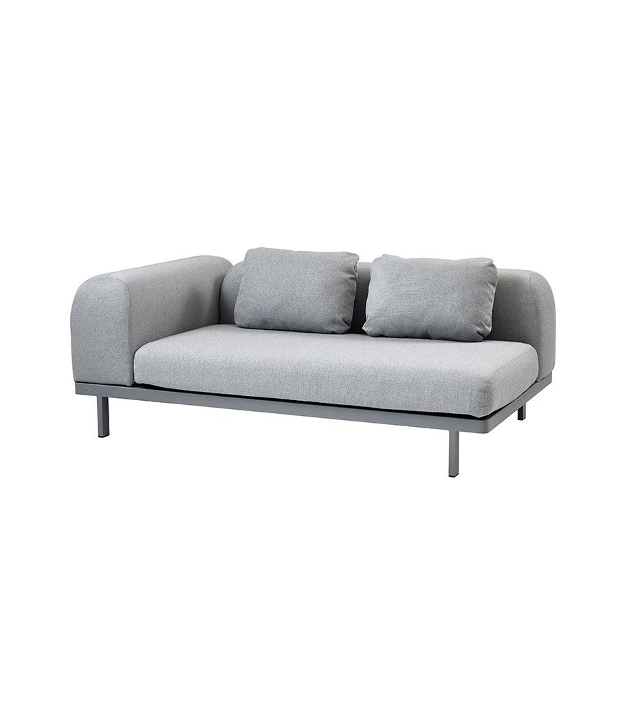 Allred Collaborative - Cane-line - Space 2-Seater Sofa Daybed - Space 2-Seater Sofa Daybed - 6540AITG