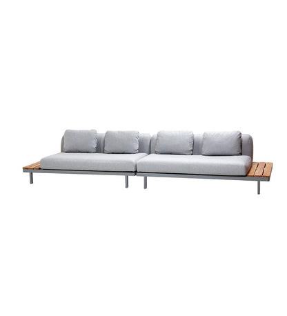 Allred Collaborative - Cane-line - Space 2-Seater Sofa Daybed - Space 2-Seater Sofa Daybed - 6540AITG