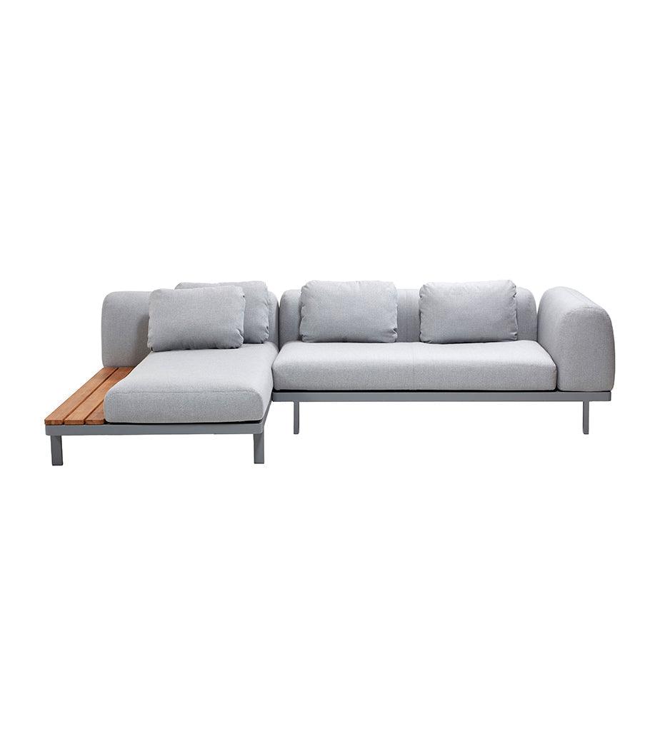 Allred Collaborative - Cane-line - Space 2-Seater Sofa Daybed - Space 2-Seater Sofa Daybed - 6540AITG