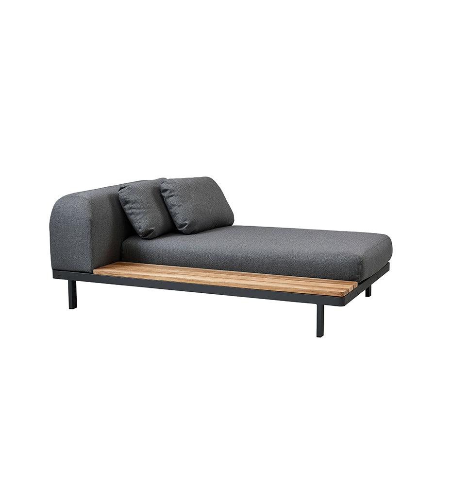 Allred Collaborative - Cane-line - Space 2-Seater Sofa Daybed - Space 2-Seater Sofa Daybed - 6540AITG