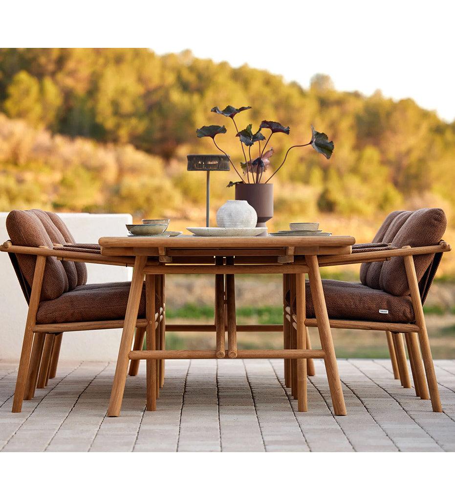 Allred Collaborative - Cane-line - Sticks Dining Table Base - Sticks Dining Table Base - 50811AT