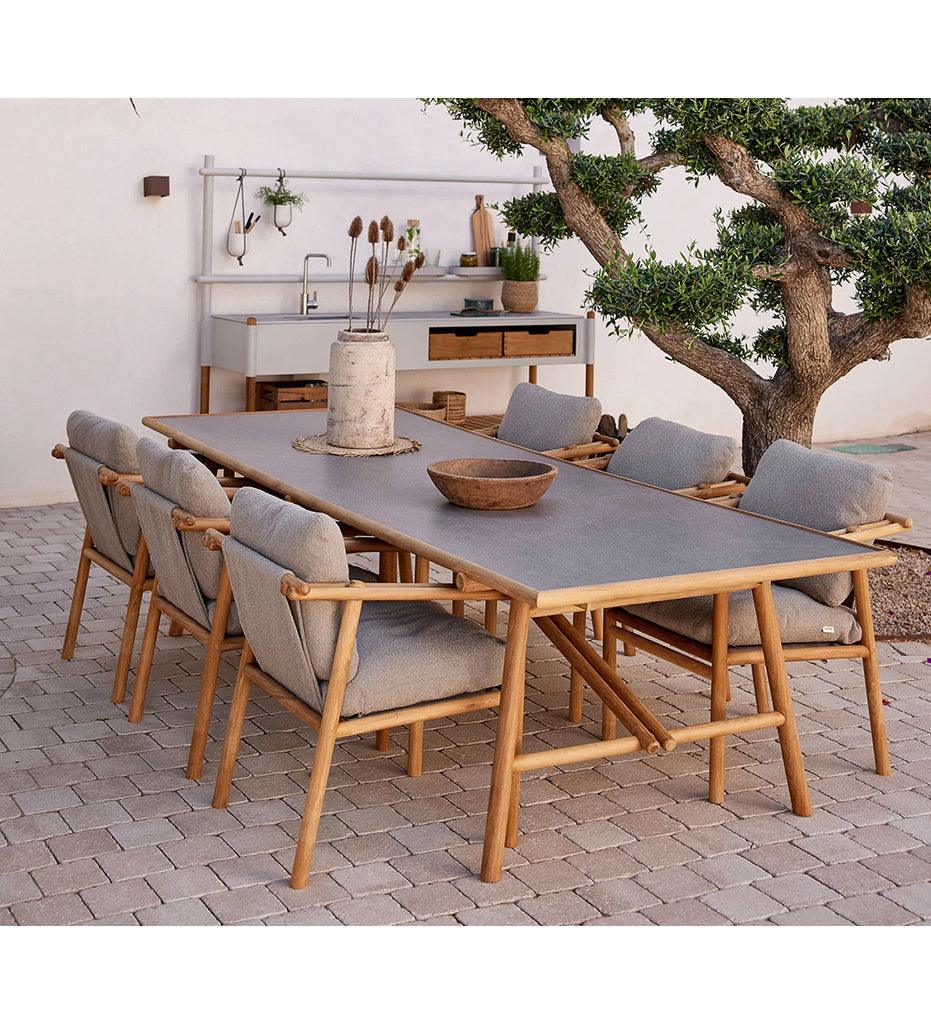 Allred Collaborative - Cane-line - Sticks Dining Table Base - Sticks Dining Table Base - 50811AT