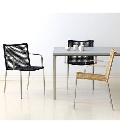 Allred Collaborative - Cane-line - Straw Arm Chair - Flat Weave - Straw Arm Chair - Flat Weave - 7408FS