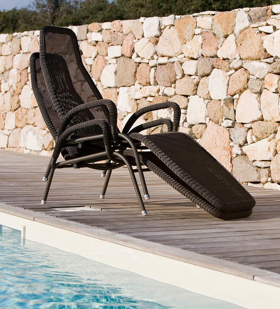 Allred Collaborative - Cane-line - Sunrise Sunchair - Sunrise Sunchair - 5525LG