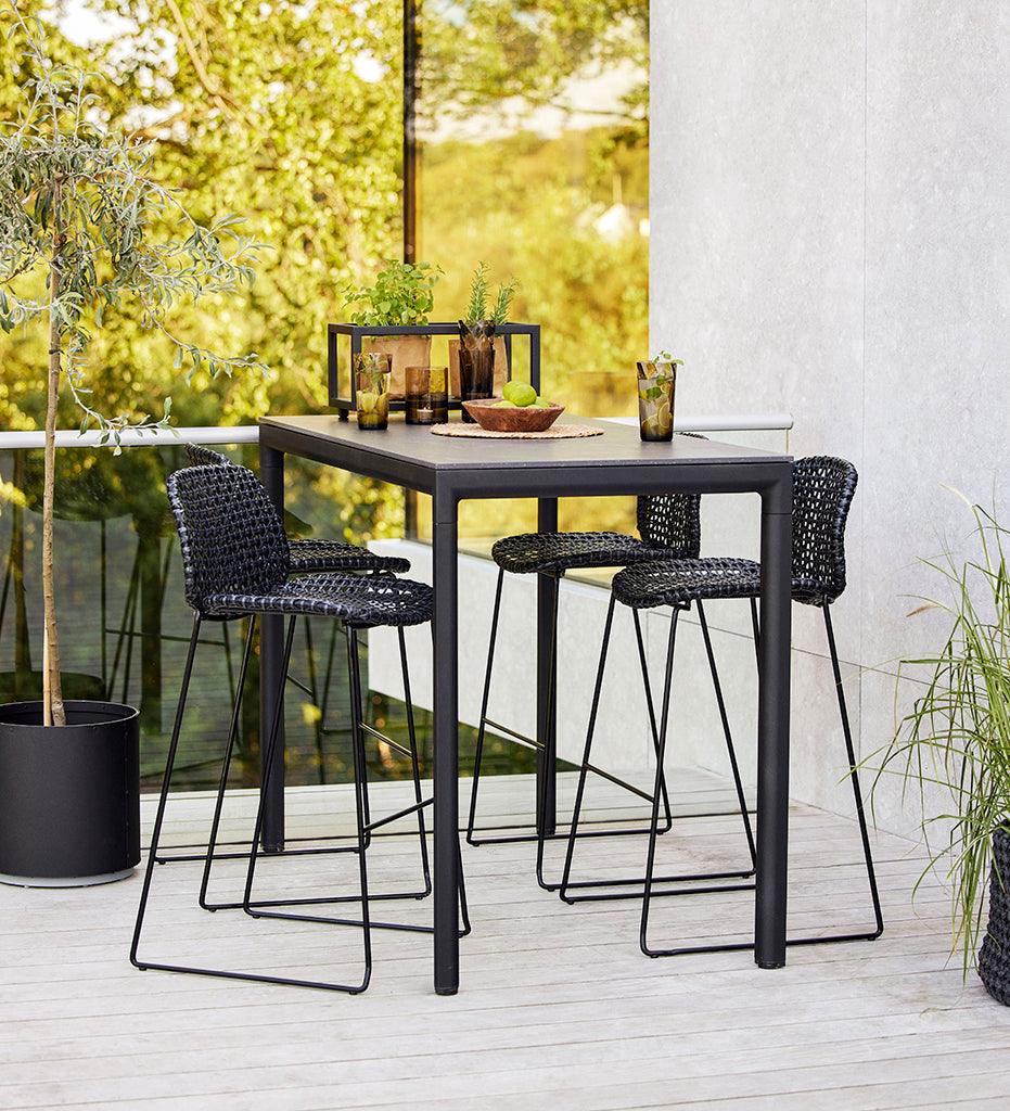 Allred Collaborative - Cane-line - Vibe Bar Stool - Vibe Bar Stool - 54106SG