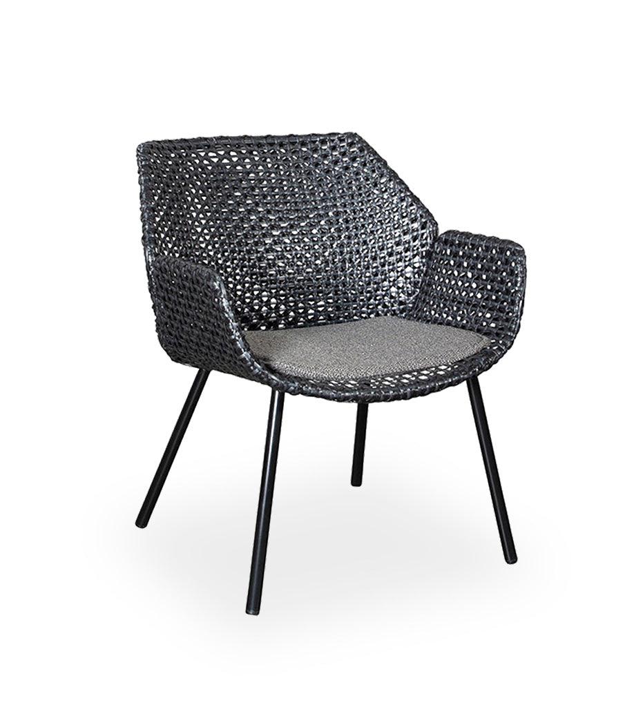 Allred Collaborative - Cane-line - Vibe Lounge Chair - Vibe Lounge Chair - 5407IBRDR