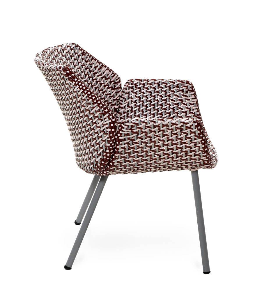 Allred Collaborative - Cane-line - Vibe Lounge Chair - Vibe Lounge Chair - 5407IBRDR