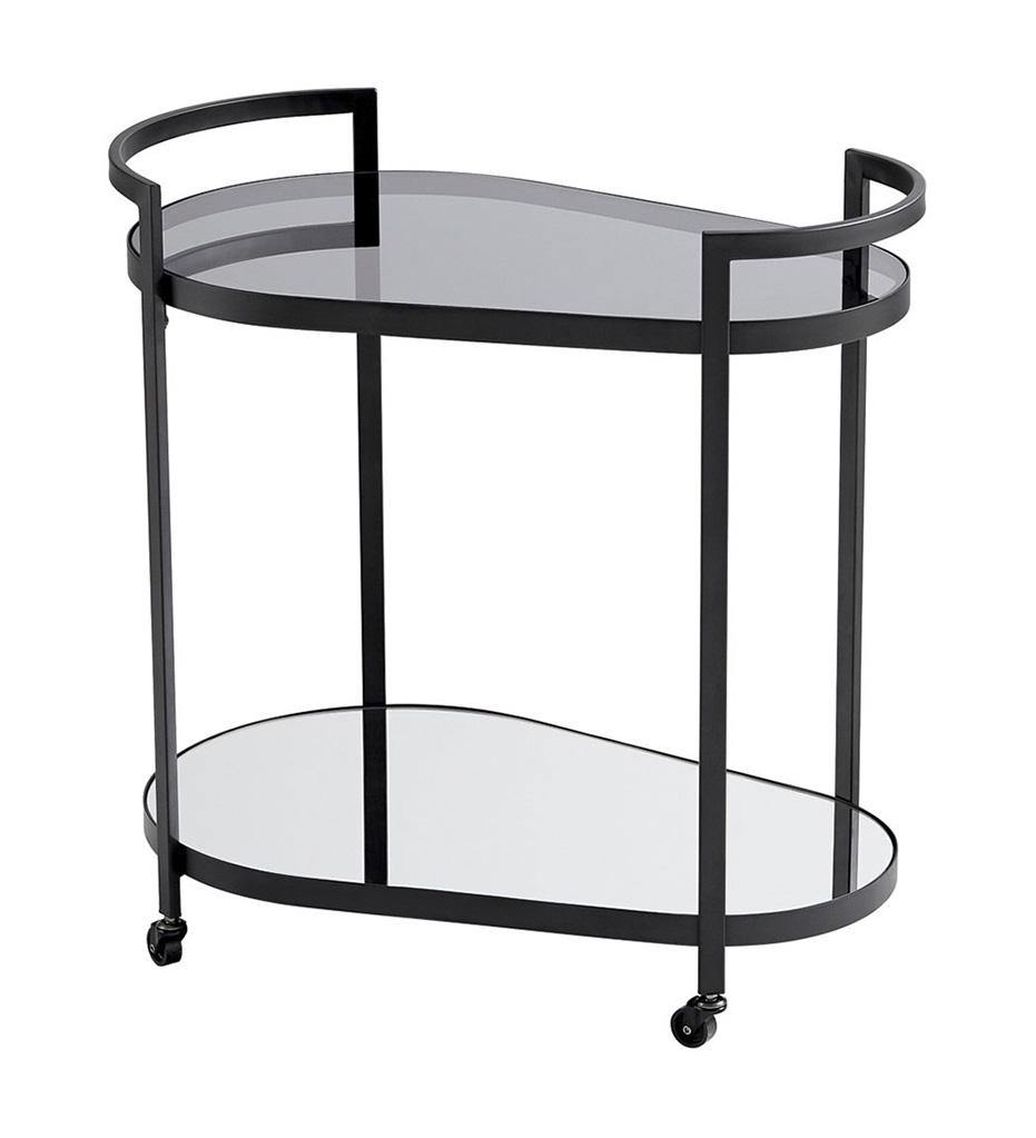 Allred Collaborative - Cyan Design - Cosmo Bar Cart - Black - Cosmo Bar Cart - Black - 10837