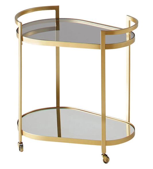 Allred Collaborative - Cyan Design - Cosmo Bar Cart - Gold - Cosmo Bar Cart - Gold - 11437