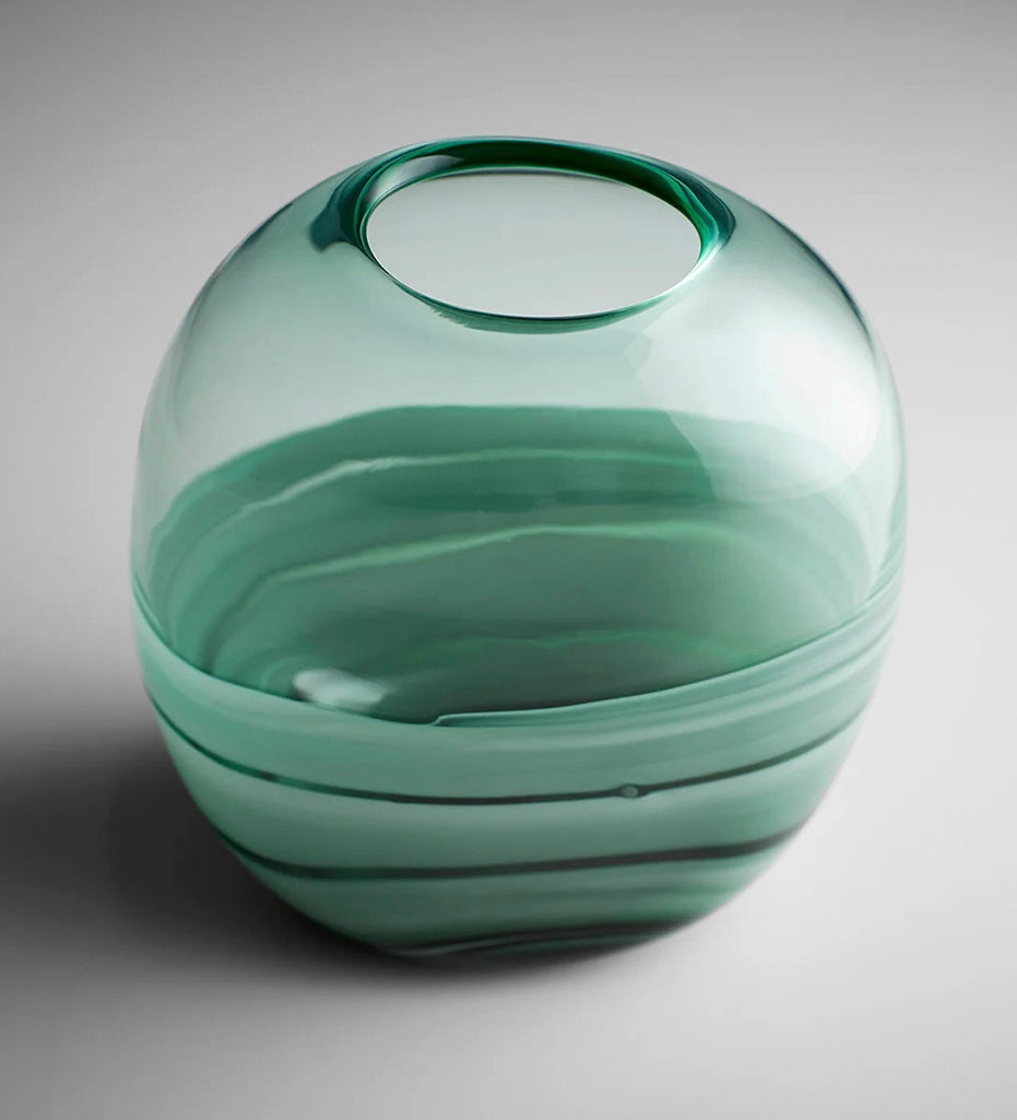 Allred Collaborative - Cyan Design - Torrent Green Vase - Torrent Green Vase - 10883