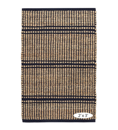 Allred Collaborative - Dash and Albert - Arbor Navy Handwoven Jute Rug - Arbor Navy Handwoven Jute Rug - DA1969-23