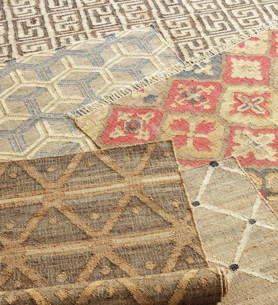 Allred Collaborative - Dash and Albert - Auricula Woven Jute Rug - Auricula Woven Jute Rug - DA1119-23