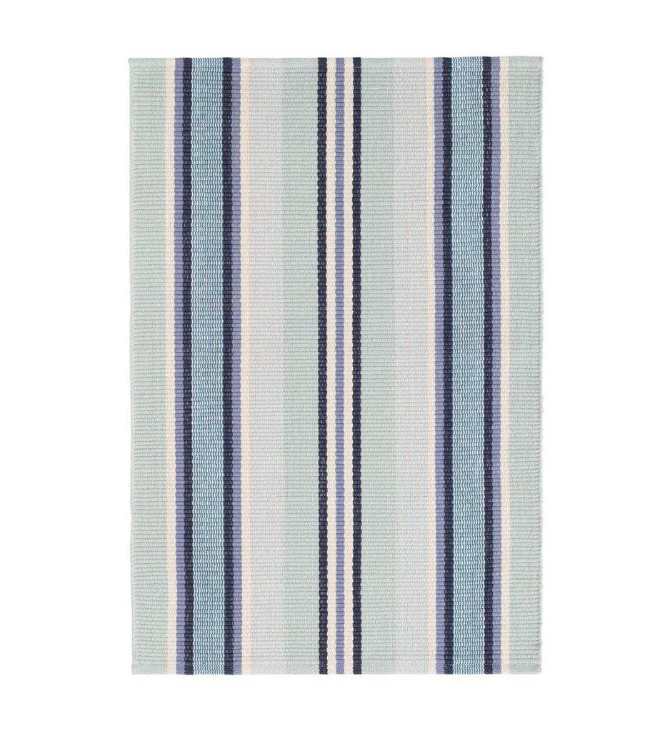 Allred Collaborative - Dash and Albert - Barbados Stripe Woven Cotton Rug - Barbados Stripe Woven Cotton Rug - DA1024-23