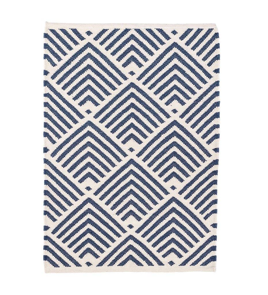 Allred Collaborative - Dash and Albert - Cleo Navy Indoor/Outdoor Rug - Cleo Navy Indoor/Outdoor Rug - DA772-23