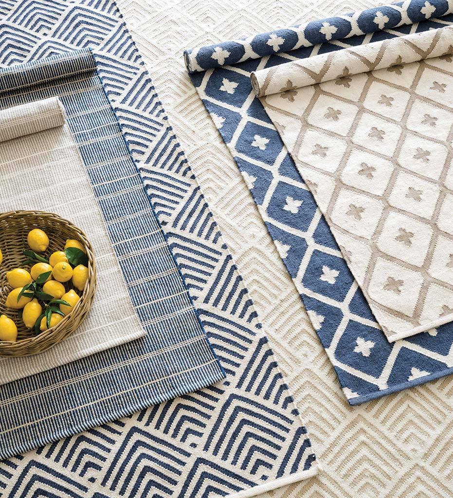 Allred Collaborative - Dash and Albert - Cleo Navy Indoor/Outdoor Rug - Cleo Navy Indoor/Outdoor Rug - DA772-23