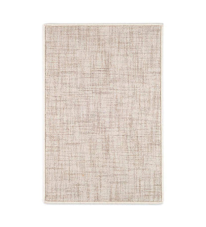 Allred Collaborative - Dash and Albert - Crosshatch Ivory Micro Hooked Wool Rug - Crosshatch Ivory Micro Hooked Wool Rug - DA1004-23