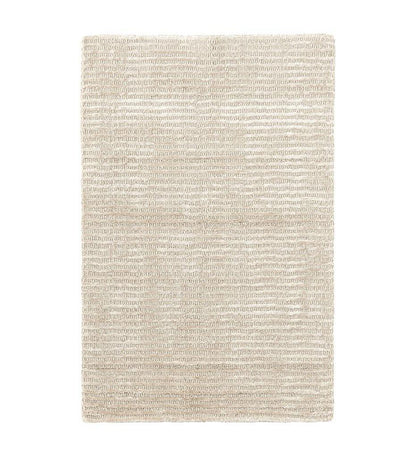 Allred Collaborative - Dash and Albert - Cut Stripe Ivory Hand Knotted Viscose / Wool Rug - Cut Stripe Ivory Hand Knotted Viscose / Wool Rug - RDA243-23