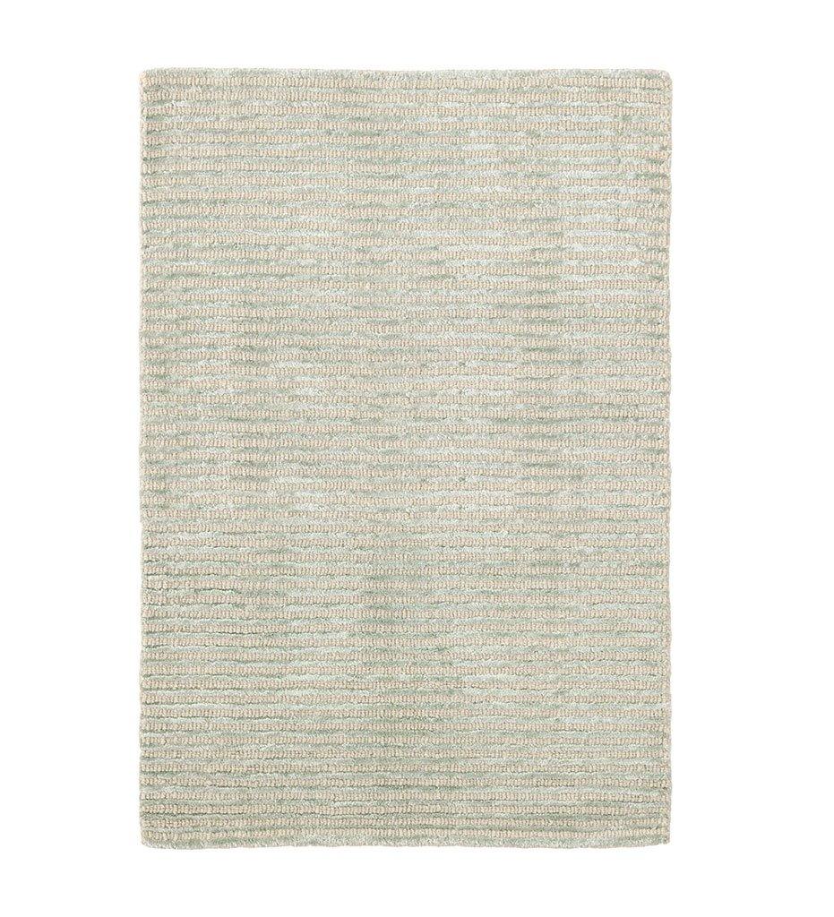 Allred Collaborative - Dash and Albert - Cut Stripe Ocean Hand Knotted Viscose/Wool Rug - Cut Stripe Ocean Hand Knotted Viscose/Wool Rug - RDA244-23