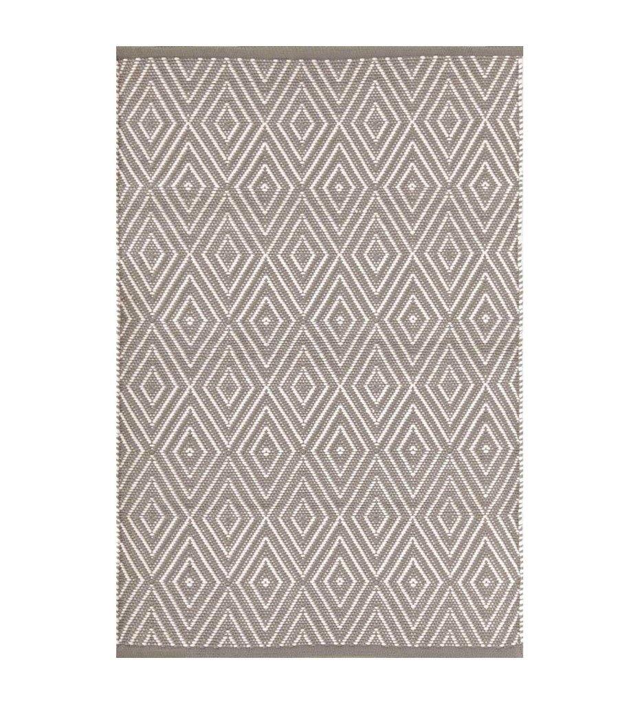 Allred Collaborative - Dash and Albert - Diamond Fieldstone/Ivory Indoor/Outdoor Rug - Diamond Fieldstone/Ivory Indoor/Outdoor Rug - RDB255-23