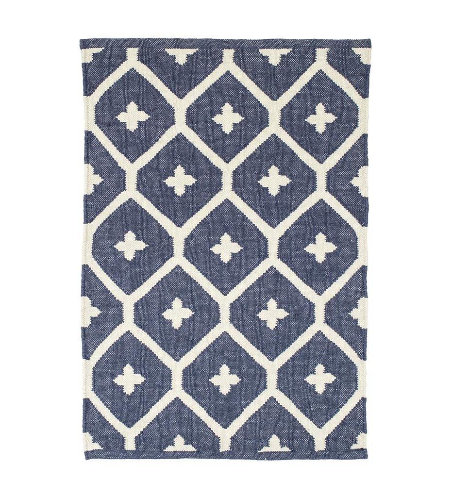 Allred Collaborative - Dash and Albert - Elizabeth Navy Indoor / Outdoor Rug - Elizabeth Navy Indoor / Outdoor Rug - DA771-23