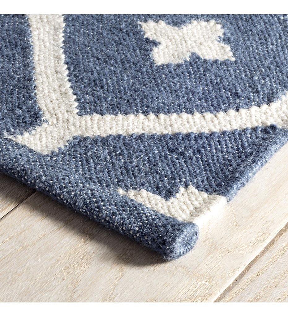 Allred Collaborative - Dash and Albert - Elizabeth Navy Indoor / Outdoor Rug - Elizabeth Navy Indoor / Outdoor Rug - DA771-23