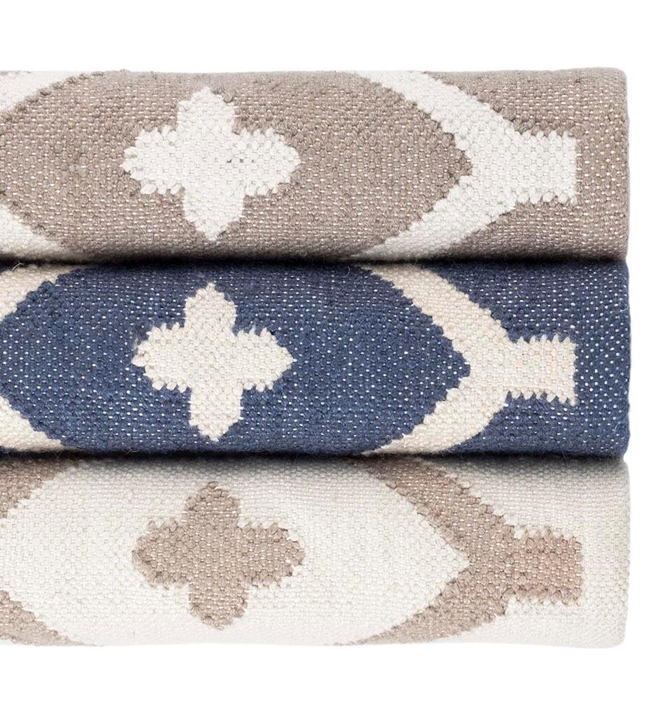 Allred Collaborative - Dash and Albert - Elizabeth Navy Indoor / Outdoor Rug - Elizabeth Navy Indoor / Outdoor Rug - DA771-23