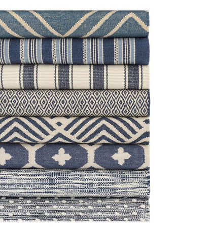 Allred Collaborative - Dash and Albert - Elizabeth Navy Indoor / Outdoor Rug - Elizabeth Navy Indoor / Outdoor Rug - DA771-23