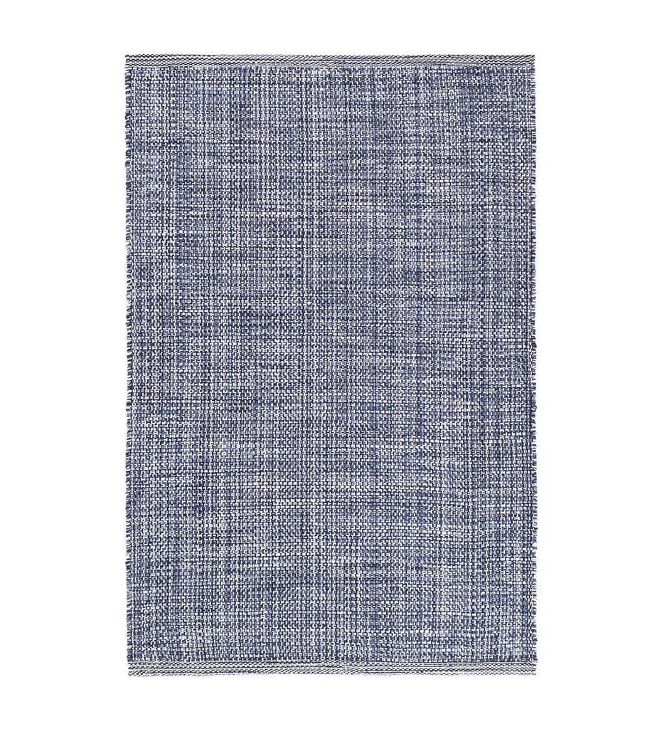 Allred Collaborative - Dash and Albert - Fusion Blue Handwoven Indoor / Outdoor Rug - Fusion Blue Handwoven Indoor / Outdoor Rug - DA1056-23