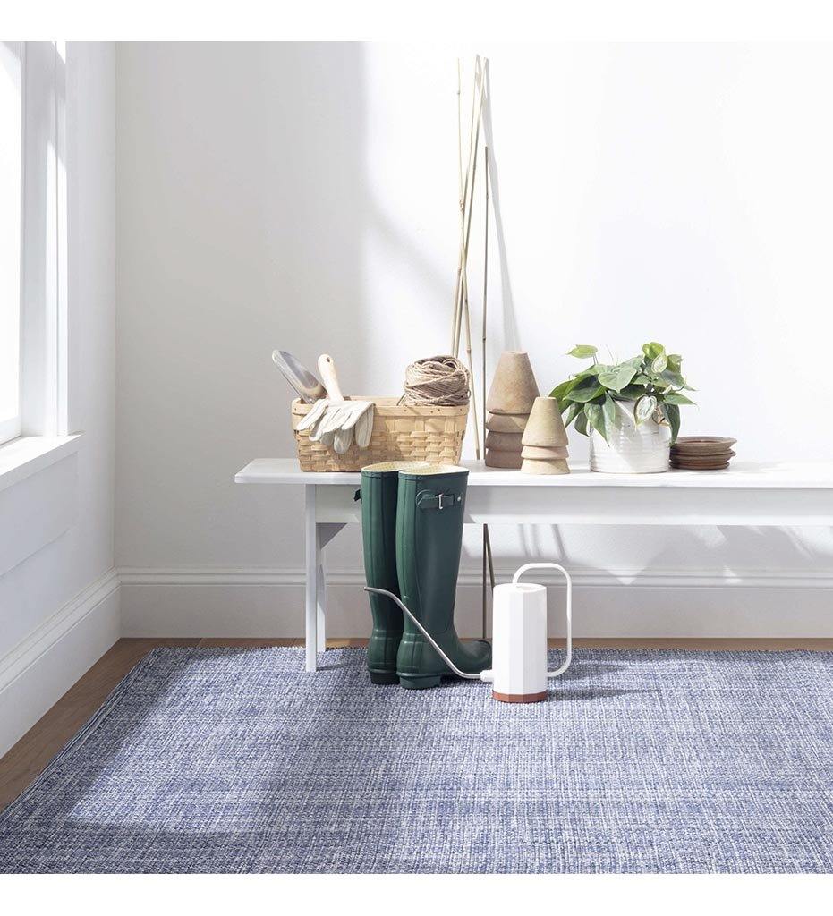 Allred Collaborative - Dash and Albert - Fusion Blue Handwoven Indoor / Outdoor Rug - Fusion Blue Handwoven Indoor / Outdoor Rug - DA1056-23