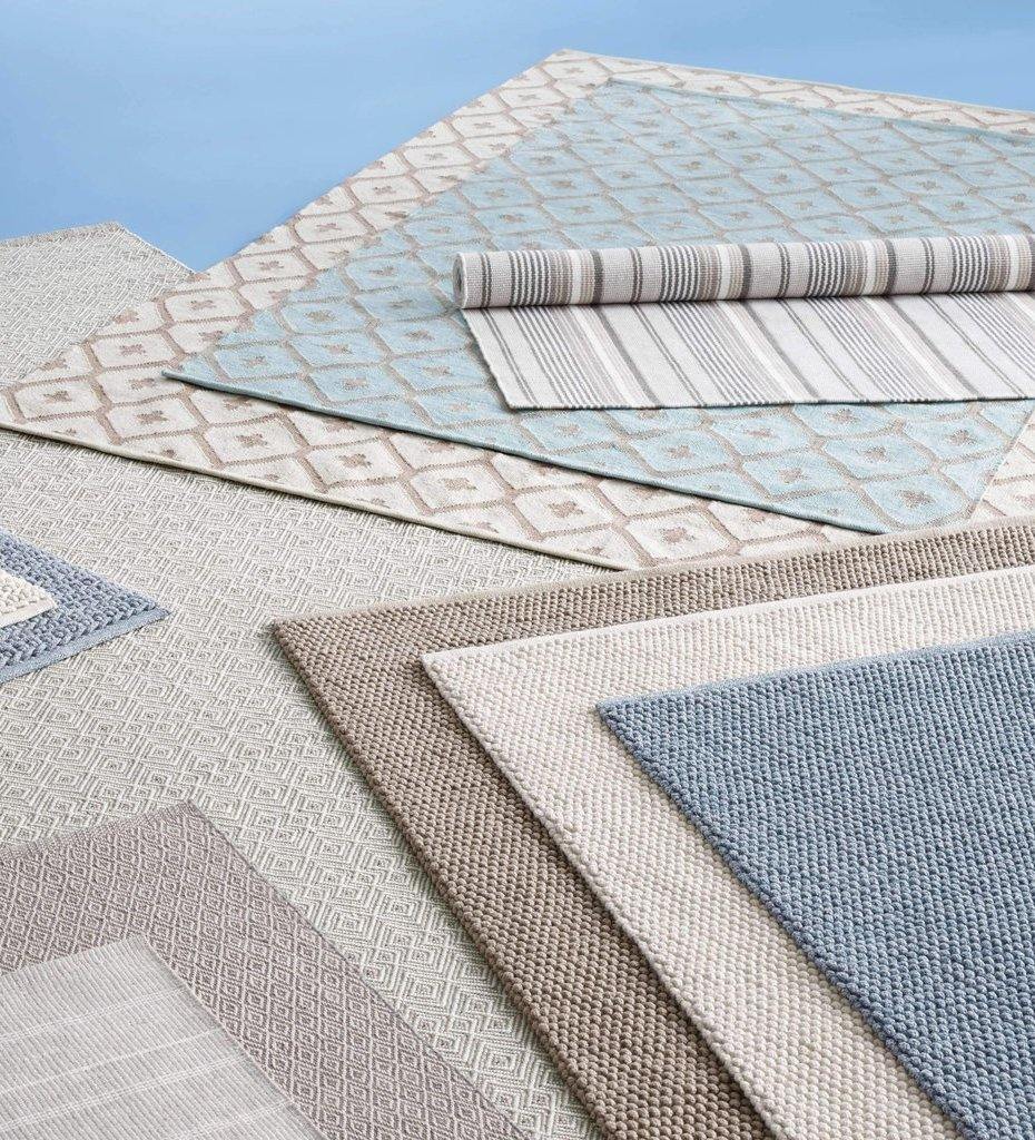 Allred Collaborative - Dash and Albert - Gradation Ticking Indoor/Outdoor Rug - Gradation Ticking Indoor/Outdoor Rug - DA169-23