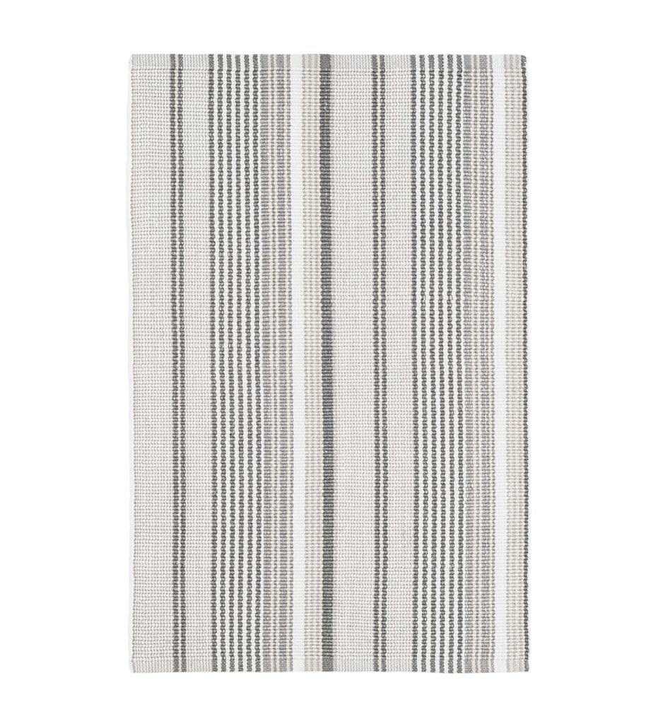 Allred Collaborative - Dash and Albert - Gradation Ticking Woven Cotton Rug - Gradation Ticking Woven Cotton Rug - RDA285-23