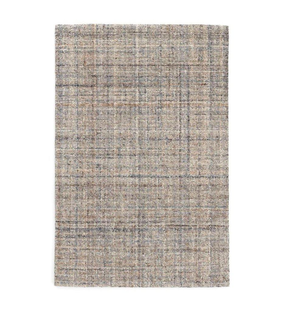 Allred Collaborative - Dash and Albert - Harris Blue/Brown Micro Hooked Wool Rug - Harris Blue/Brown Micro Hooked Wool Rug - DA922-35