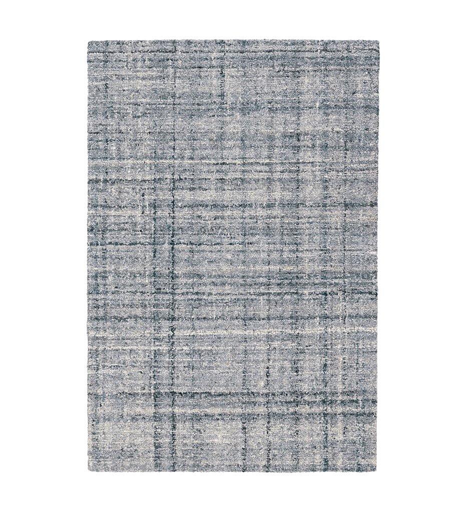 Allred Collaborative - Dash and Albert - Harris Blue/Ivory Micro Hooked Wool Rug - Harris Blue/Ivory Micro Hooked Wool Rug - DA1183-23