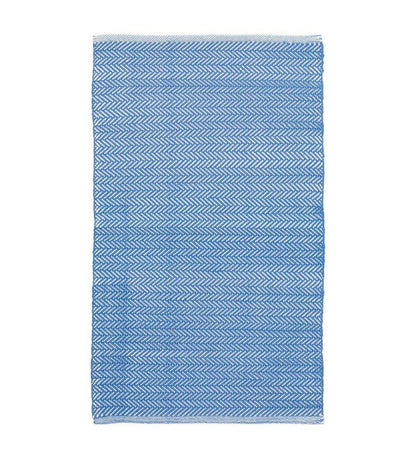 Allred Collaborative - Dash and Albert - Herringbone French Blue Indoor/Outdoor Rug - Herringbone French Blue Indoor/Outdoor Rug - DA293-23