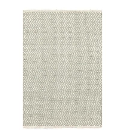 Allred Collaborative - Dash and Albert - Herringbone Ocean Woven Cotton Rug - Herringbone Ocean Woven Cotton Rug - RDA357-23