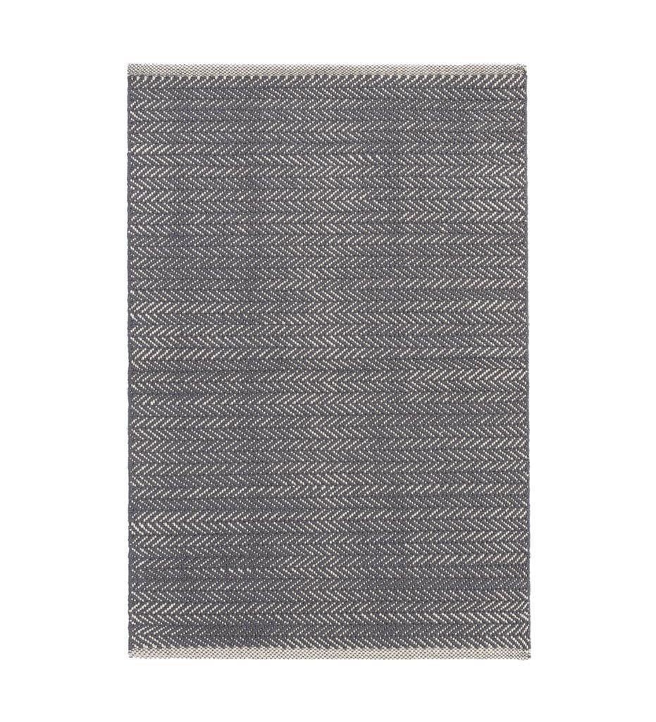 Allred Collaborative - Dash and Albert - Herringbone Shale Woven Cotton Rug - Herringbone Shale Woven Cotton Rug - DA958-23