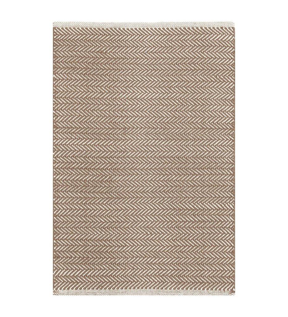 Allred Collaborative - Dash and Albert - Herringbone Stone Woven Cotton Rug - Herringbone Stone Woven Cotton Rug - RDA359-23