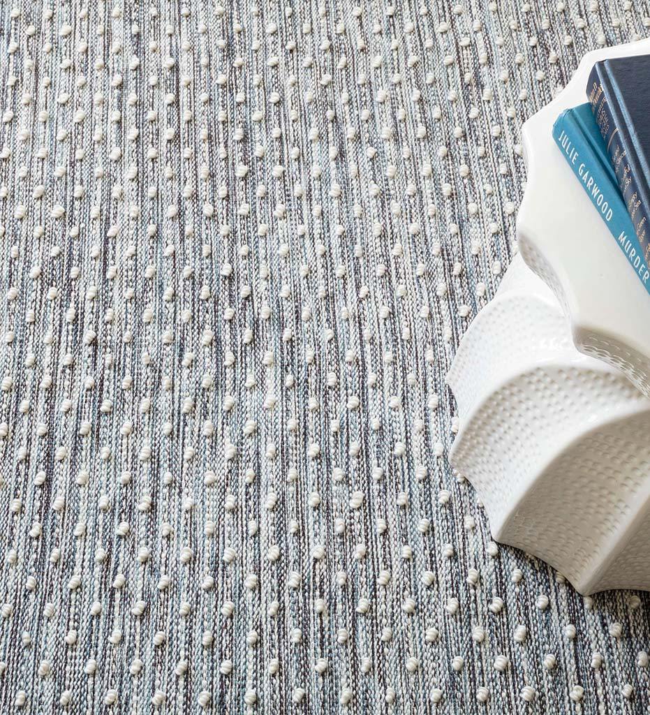 Allred Collaborative - Dash and Albert - Hobnail Blue Indoor/Outdoor Rug - Hobnail Blue Indoor/Outdoor Rug - DA997-23