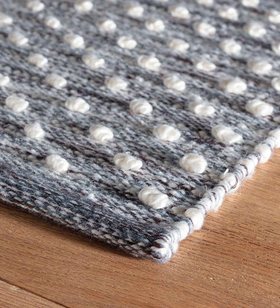 Allred Collaborative - Dash and Albert - Hobnail Blue Indoor/Outdoor Rug - Hobnail Blue Indoor/Outdoor Rug - DA997-23