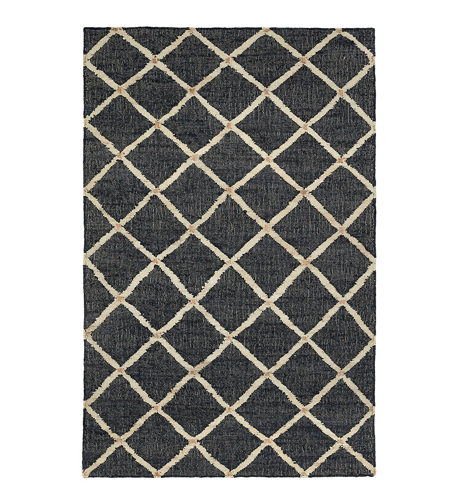 Allred Collaborative - Dash and Albert - Kali Black Woven Jute Rug - Kali Black Woven Jute Rug - DA1922-35