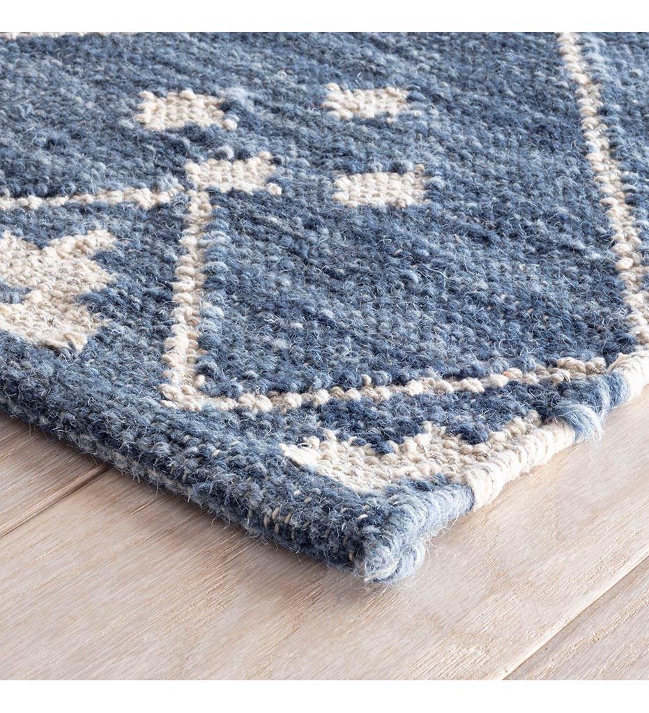 Allred Collaborative - Dash and Albert - Koto Indigo Woven Wool Rug - Koto Indigo Woven Wool Rug - DA853-23