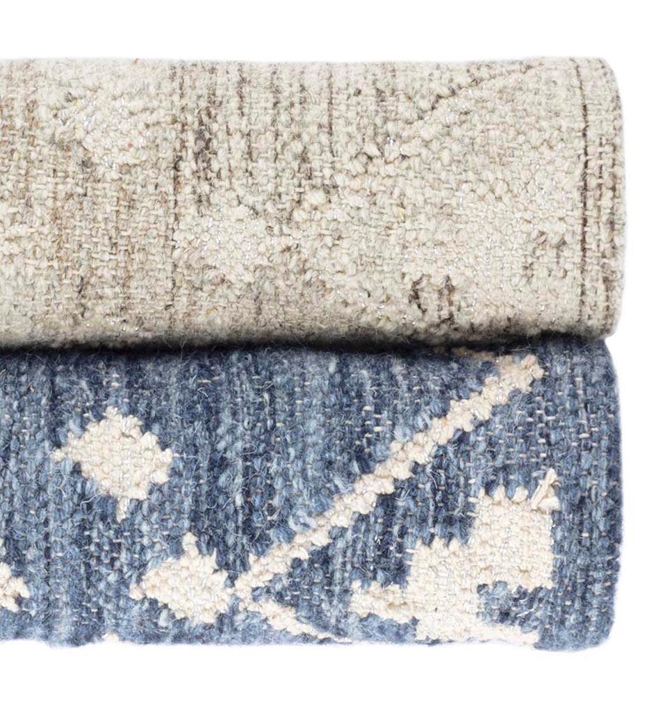 Allred Collaborative - Dash and Albert - Koto Indigo Woven Wool Rug - Koto Indigo Woven Wool Rug - DA853-23